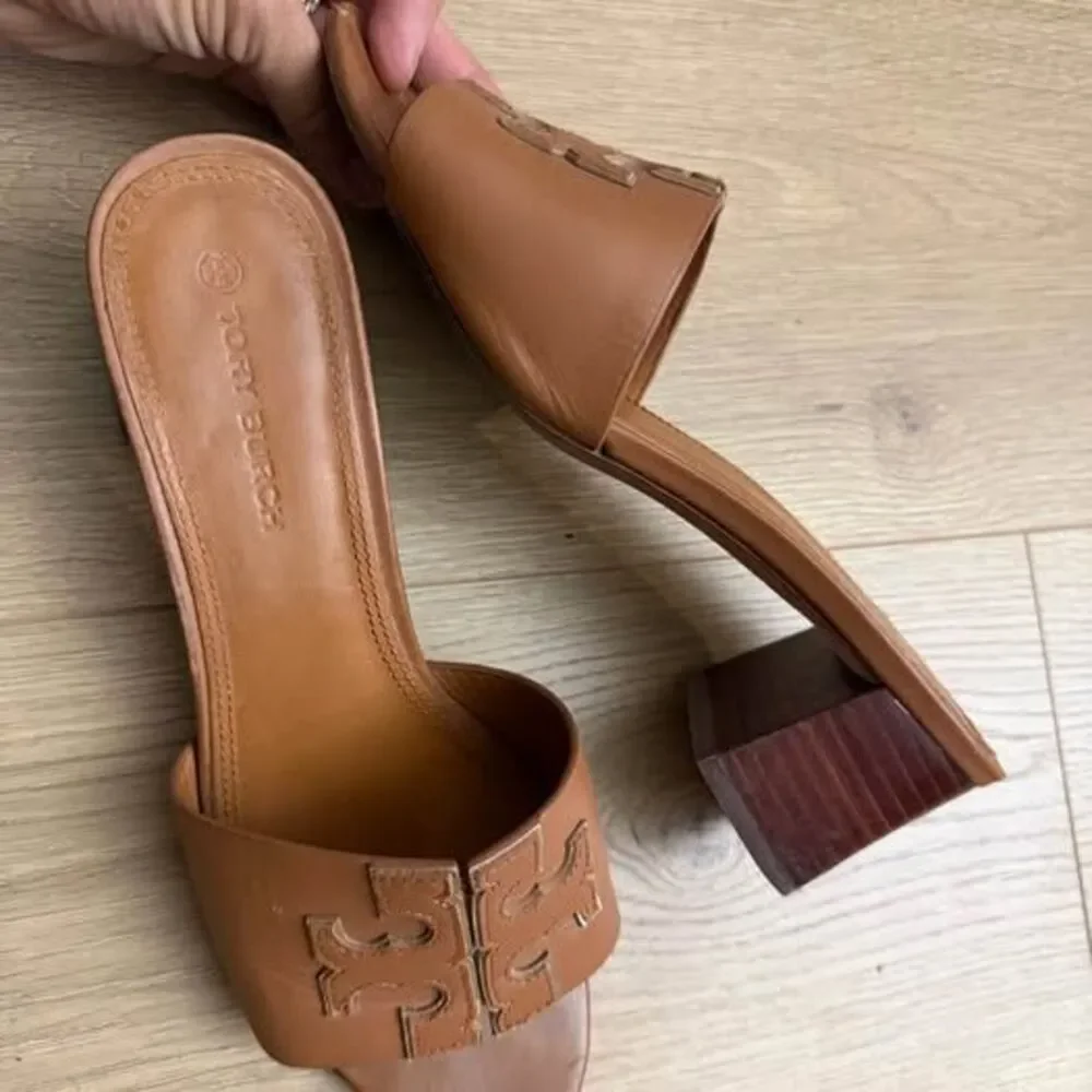 Tory Burch Ines Block Heel Slide Sandals